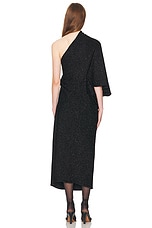 The Row Dorota Dress in Black, view 4, click to view large image.