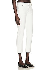 The Row Goldin Jean in White, view 2, click to view large image.