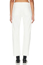 The Row Riaco Straight Leg in White, view 3, click to view large image.