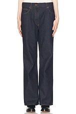 【in a row】Three Button Wide Denim Clover Belted Wide-Leg Jeans | GUESS Factory