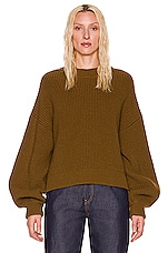 The Row Gaiola Sweater in Cumin, view 1, click to view large image.