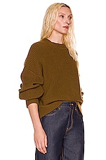 The Row Gaiola Sweater in Cumin, view 2, click to view large image.