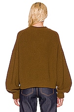 The Row Gaiola Sweater in Cumin, view 3, click to view large image.