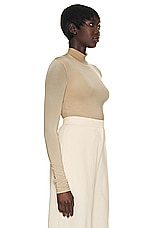 The Row Rudd Top in Tan, view 2, click to view large image.