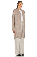 The Row Ernesto Cardigan in Light Taupe, view 2, click to view large image.
