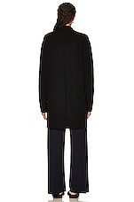 The Row Fulham Cardigan in Black, view 3, click to view large image.
