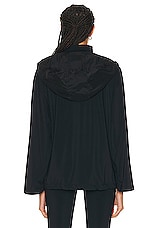 The Row Tamari Sweater in Black, view 3, click to view large image.