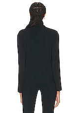 The Row Estreilla Sweater in Black, view 3, click to view large image.
