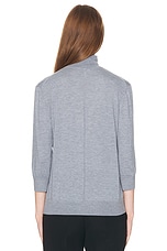 The Row Hevos Top in Chambray Melange, view 3, click to view large image.