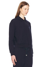 The Row Estee Pullover in Navy, view 2, click to view large image.