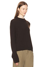 The Row Hensi Sweater in Brown, view 2, click to view large image.