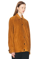 The Row Sedor Jacket in Cognac, view 2, click to view large image.