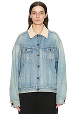 ★THE ROW Jorelle オーバーサイズ コットン デニムジャケット Jorelle Jacket Blue in Cotton – The Row