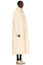The Row Clemence Coat in Buttercream, view 2, click to view large image.