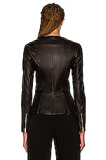 The Row Anasta Jacket in Black, view 4, click to view large image.