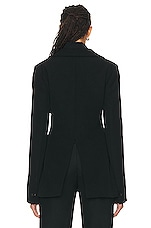 The Row Giglius Jacket in Black, view 3, click to view large image.
