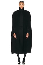 The Row Mildina Coat in Black, view 1, click to view large image.
