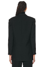 The Row Myriam Jacket in Black, view 3, click to view large image.