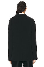The Row Ileori Jacket in Black, view 3, click to view large image.