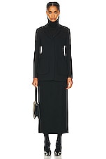 The Row Yedid Jacket in Black, view 4, click to view large image.