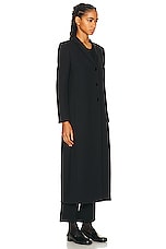 The Row Sallik Coat in Black, view 3, click to view large image.