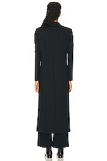 The Row Sallik Coat in Black, view 4, click to view large image.