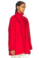 The Row Dune Jacket in Scarlet, view 2, click to view large image.