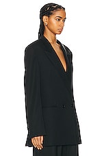 The Row Lumis Jacket in Black, view 2, click to view large image.