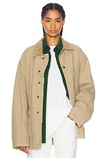 The Row Frank Jacket in Beige, view 1, click to view large image.