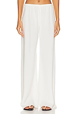 The Row Gala Pant in Off White FWRD