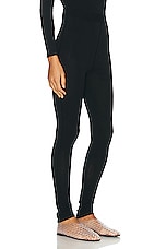 The Row Clizia Legging in Black, view 2, click to view large image.