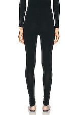 The Row Clizia Legging in Black, view 3, click to view large image.