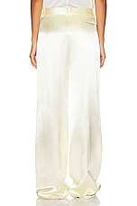 The Row Encore Pant in Milk, view 3, click to view large image.