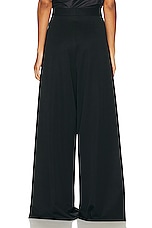 The Row Paras Pant in Black, view 3, click to view large image.