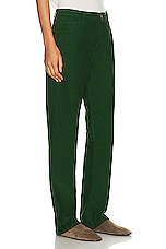 The Row Dan Pant in PINE GREEN, view 2, click to view large image.
