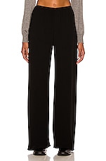 The Row Gala Pant in Black, view 1, click to view large image.