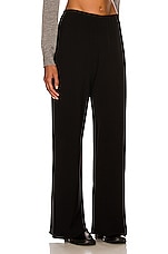 The Row Gala Pant in Black, view 2, click to view large image.