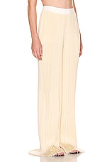The Row Lucero Pant in Natural Light Yellow, view 2, click to view large image.