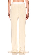 The Row Lucero Pant in Natural Light Yellow, view 3, click to view large image.