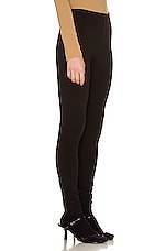 The Row Lanza Pant in Black, view 2, click to view large image.