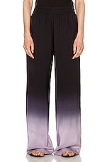 【The Row】Lilas ハイウエスト パンツ(ブラック) The Row AVANTE パンツ - Black & Lilac | FWRD