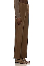 The Row Elia Pant in Warm Taupe, view 2, click to view large image.