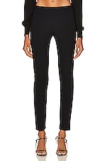 The Row Woolworth Pant in Black, view 1, click to view large image.