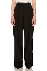 The Row Marce Pant in Onyx, view 1, click to view large image.