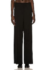 The Row Pipa Pant in Black, view 1, click to view large image.