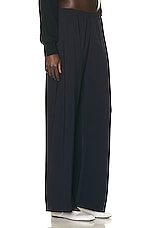 The Row Gala Pant in Navy, view 2, click to view large image.