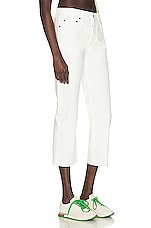 The Row Lesley Pant in White, view 2, click to view large image.
