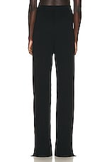 The Row Egle Pant in Black & Navy, view 3, click to view large image.