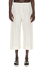 The Row Hypnos Pant in Off White, view 1, click to view large image.