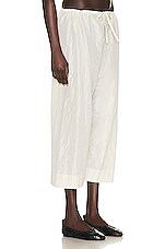 The Row Hypnos Pant in Off White, view 2, click to view large image.